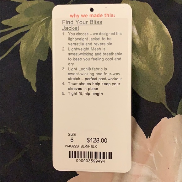Lululemon REVERSIBLE Find Your Bliss Jacket - Picture 10 of 13